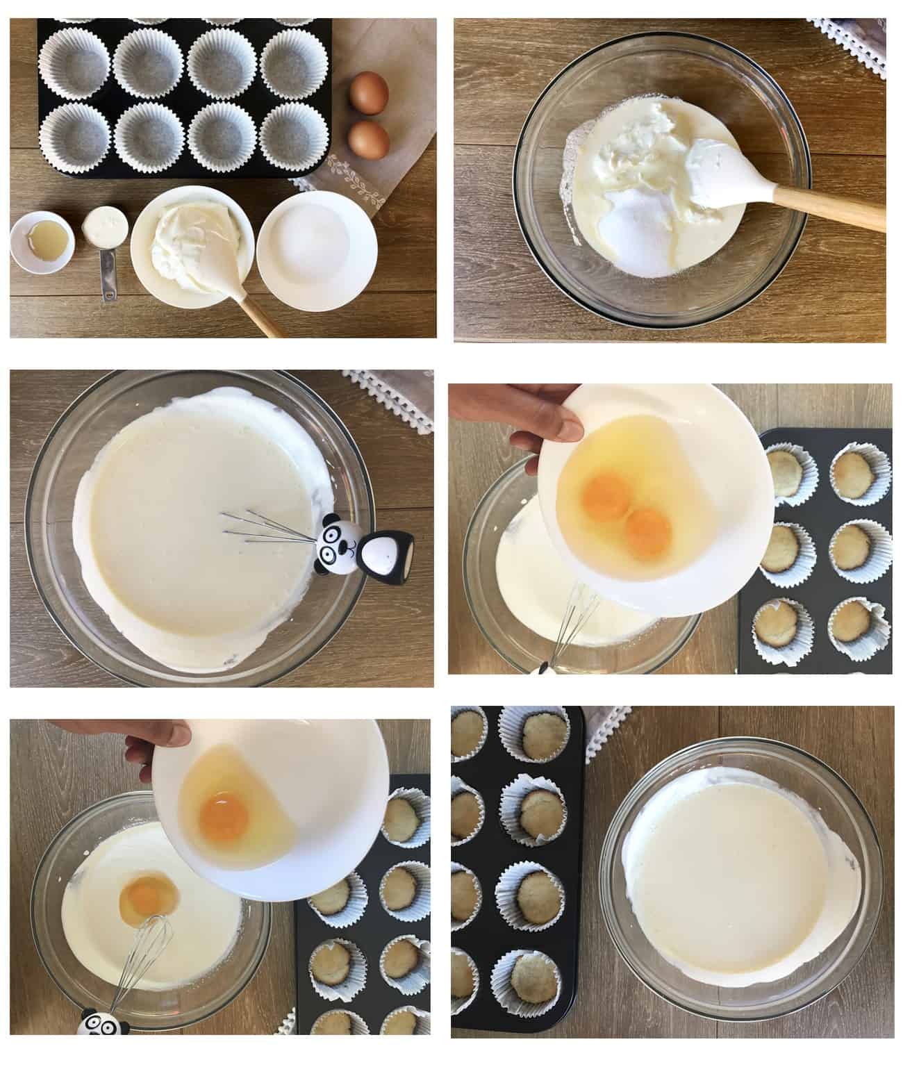 make the filling by photos.