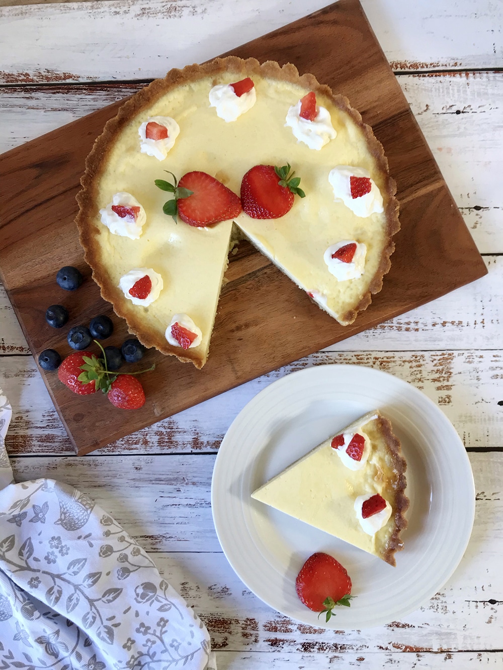 sugar free Custard Tart