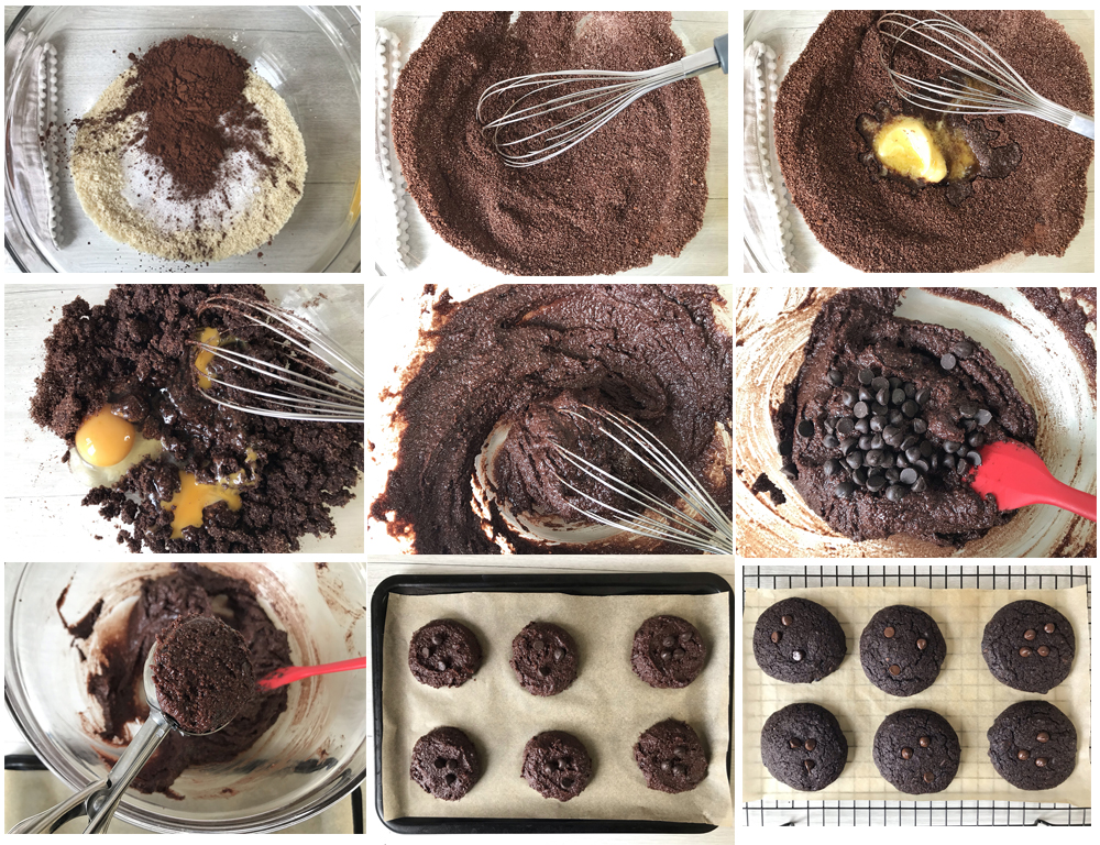 steps of making the recipe by photos