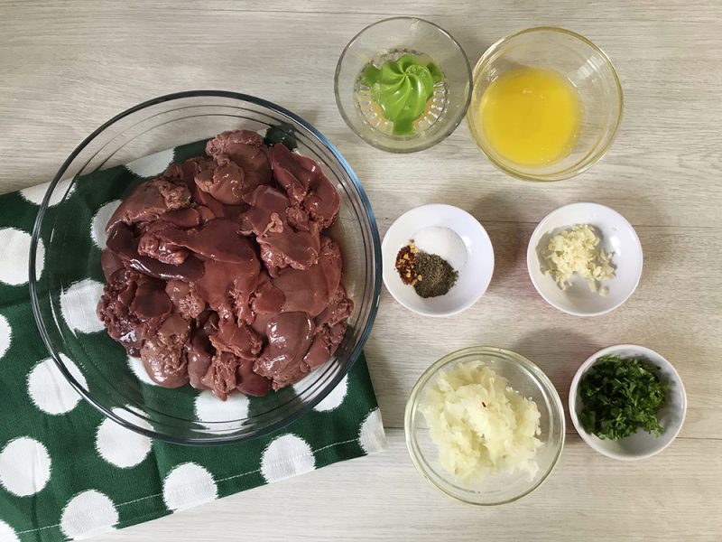 Grilled Chicken Liver With Garlic And Lemon Juice Healthy Life Trainer