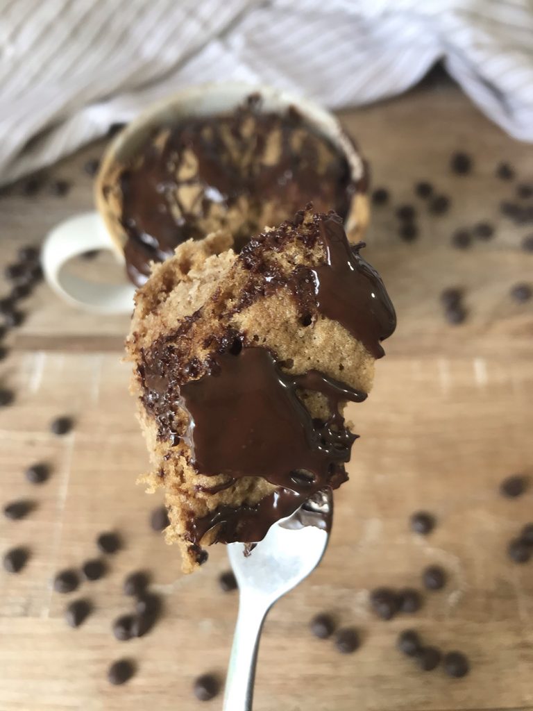 Keto Coffee Mug Cake (Low Carb and Sugar Free)Healthy