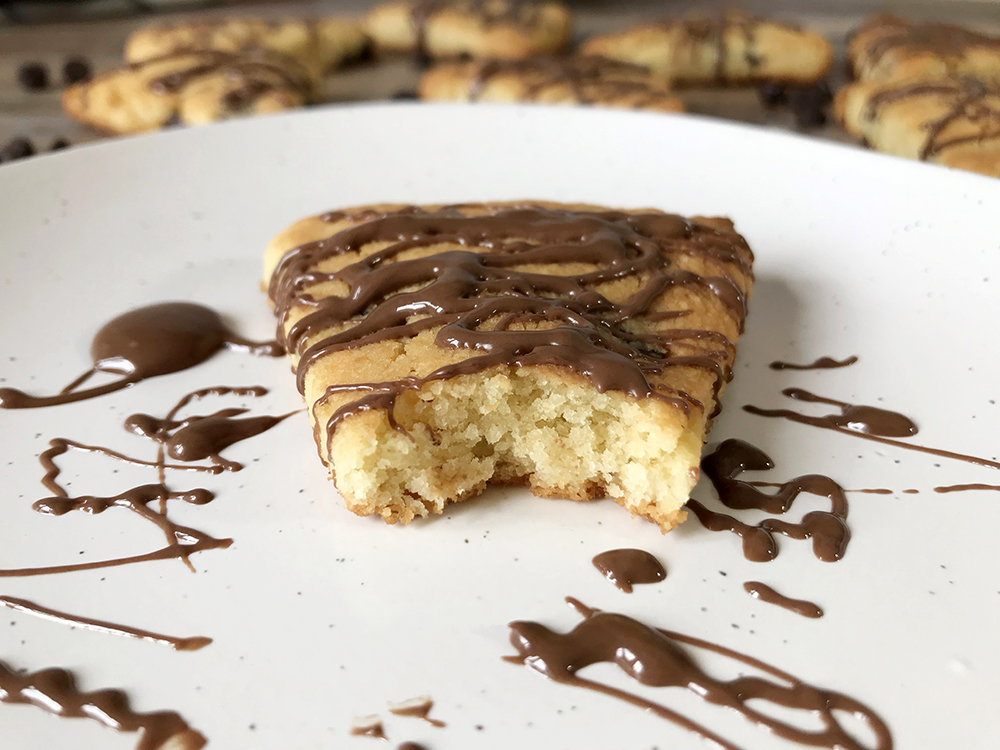 Almond Flour Scones with chocolate chips