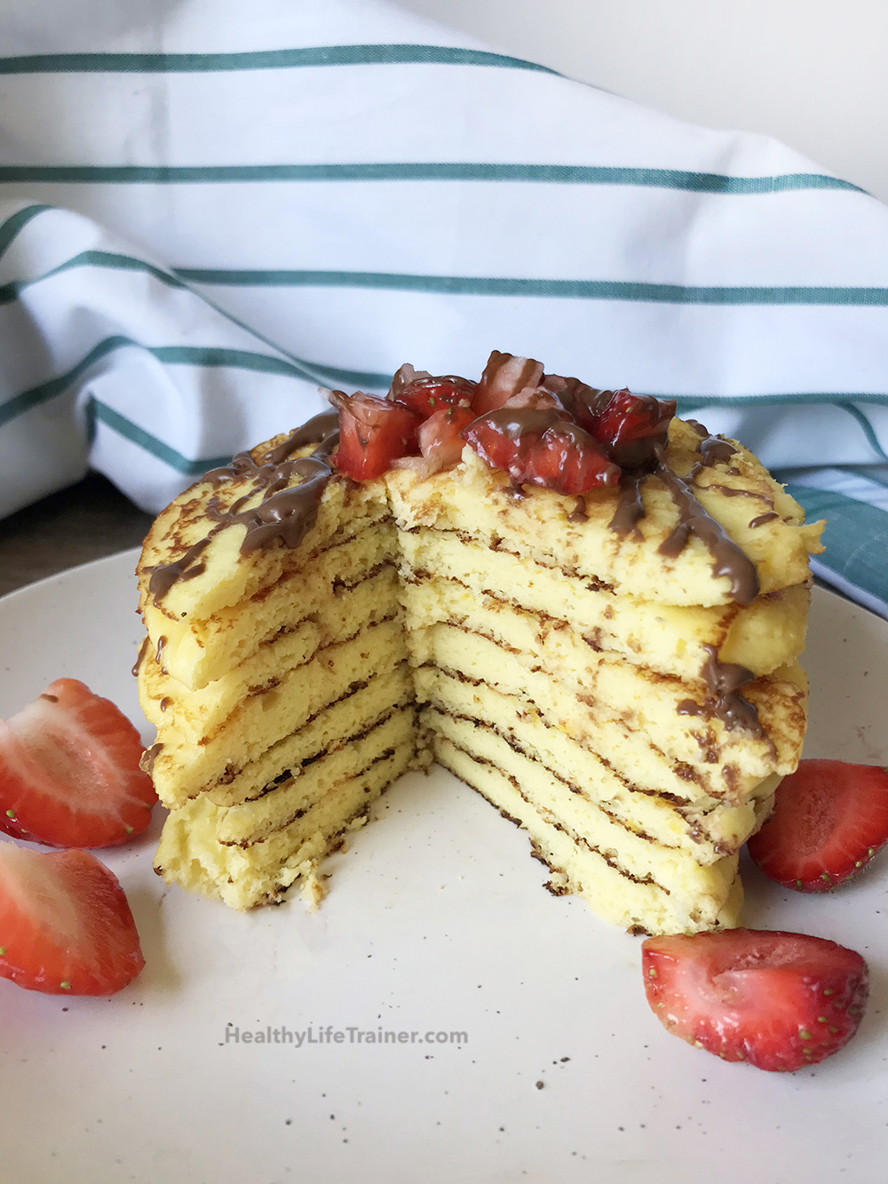 keto Greek Yoghurt Pancakes