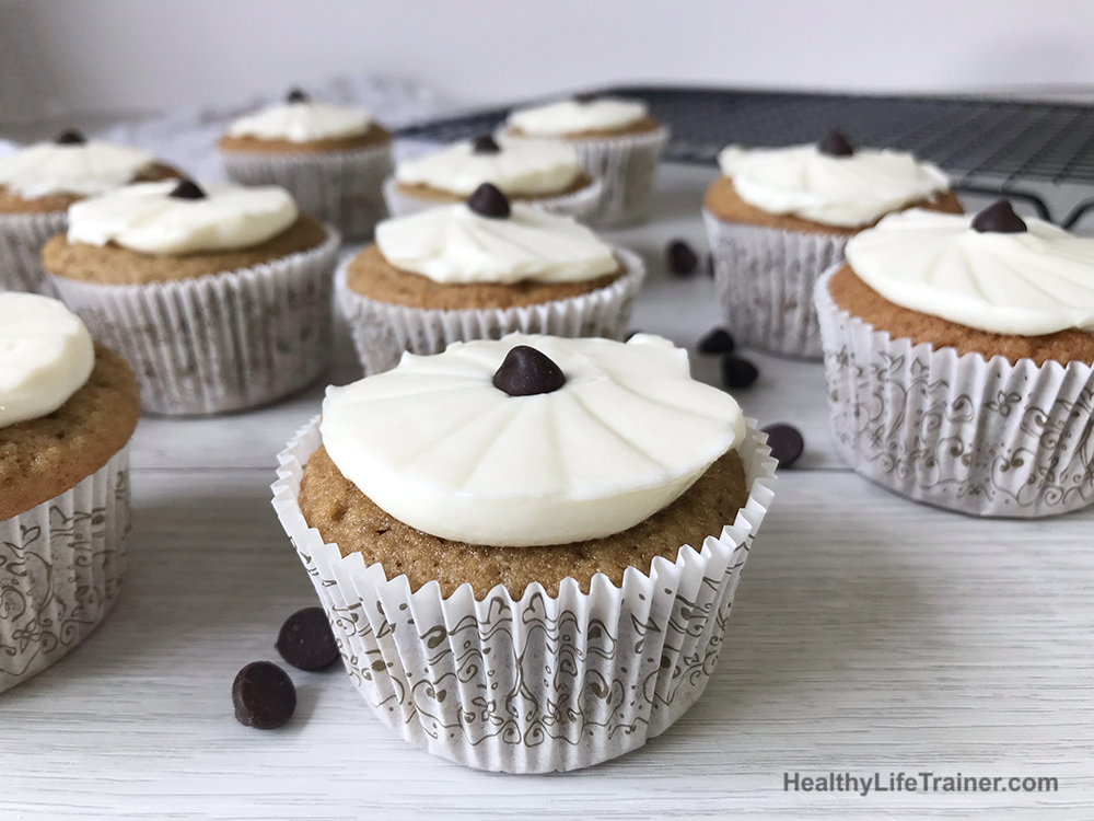 low carb coffee cupcakes