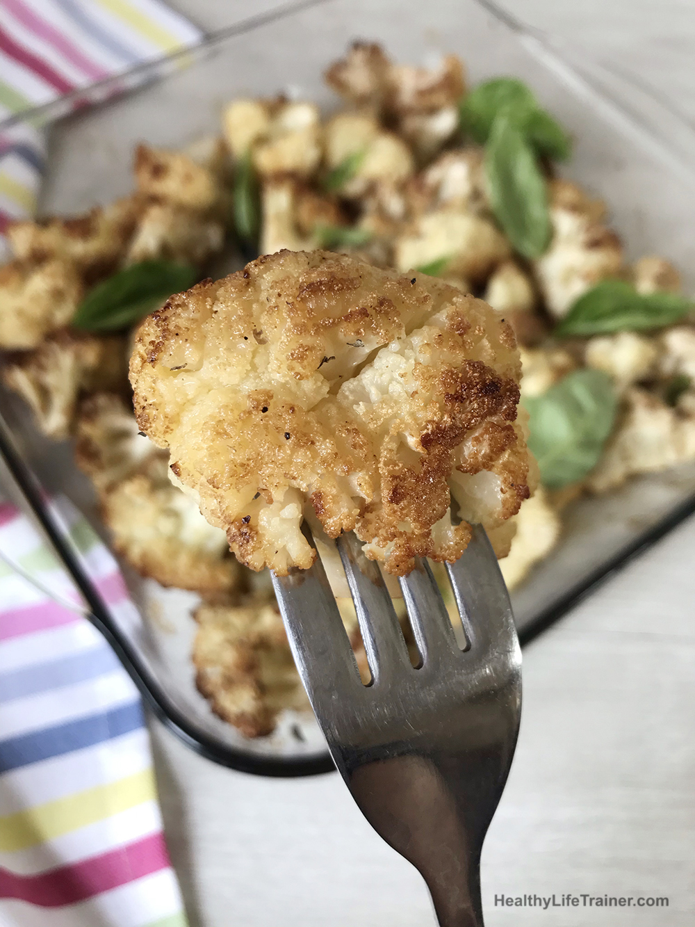 Spicy Roasted Cauliflower