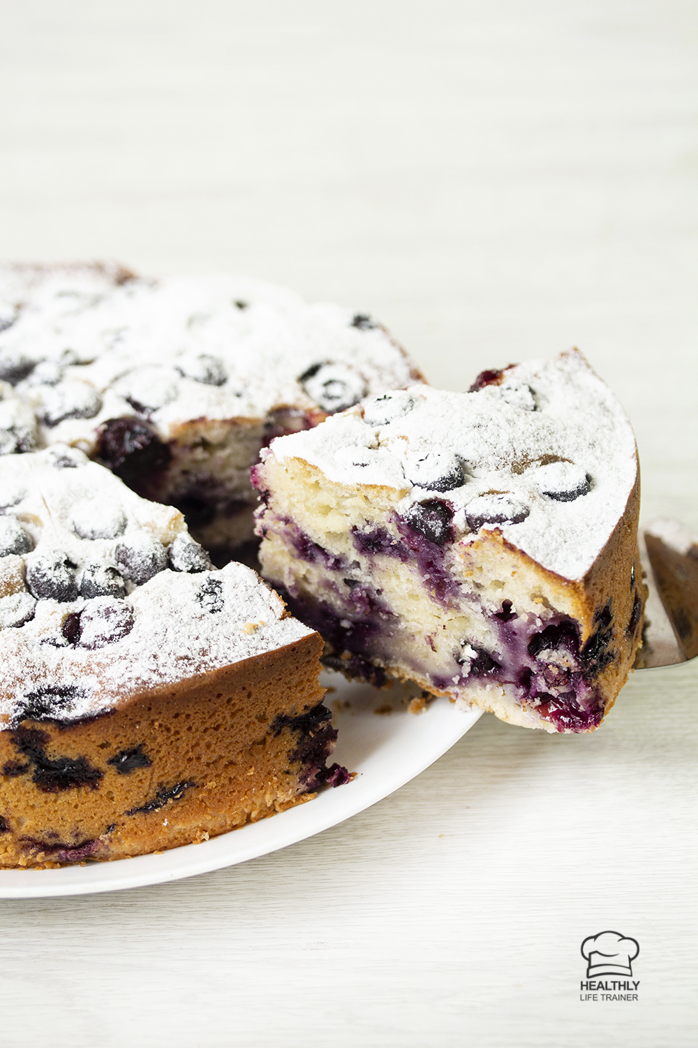 Blueberry Yoghurt Cake
