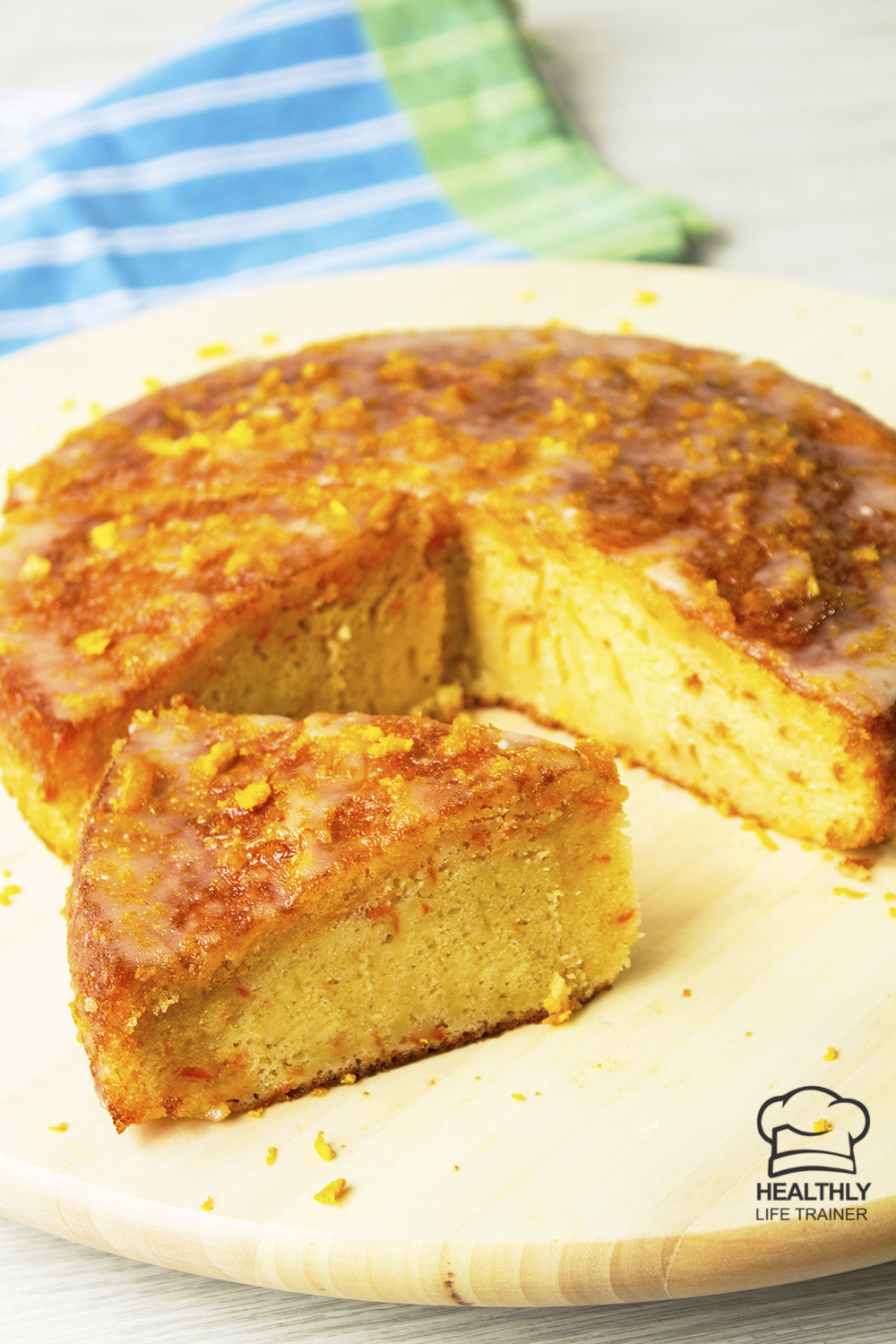 Homemade Carrot Orange Cake