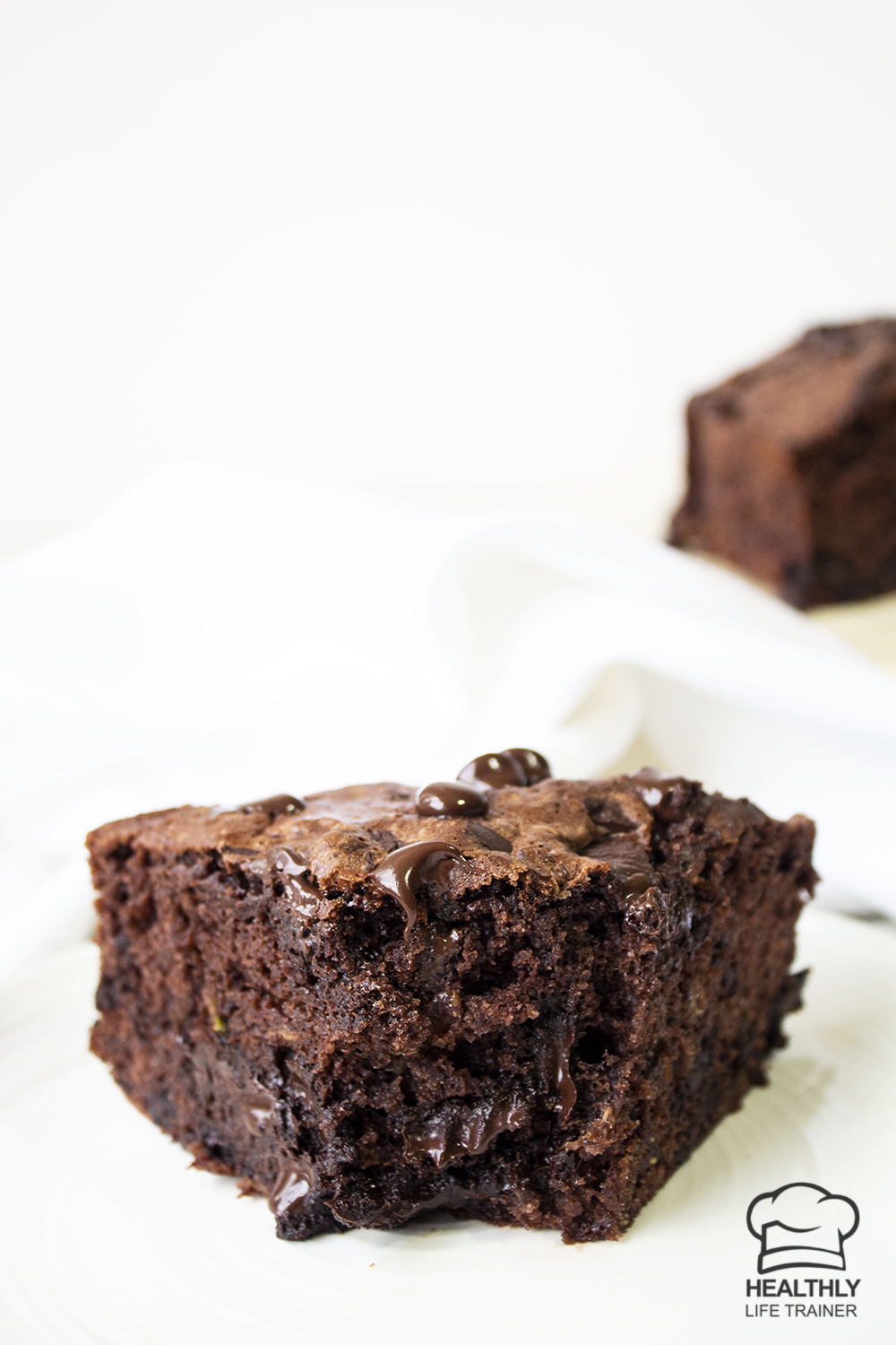 Healthy Chocolate Zucchini Cake