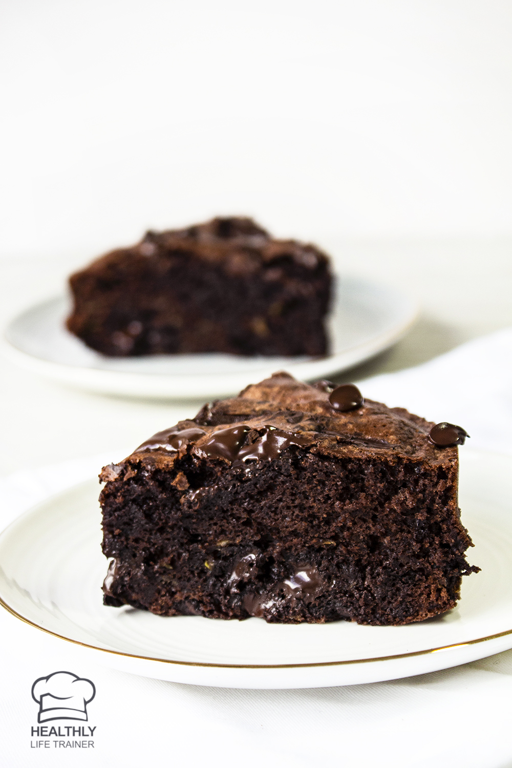 Healthy Chocolate Zucchini Cake