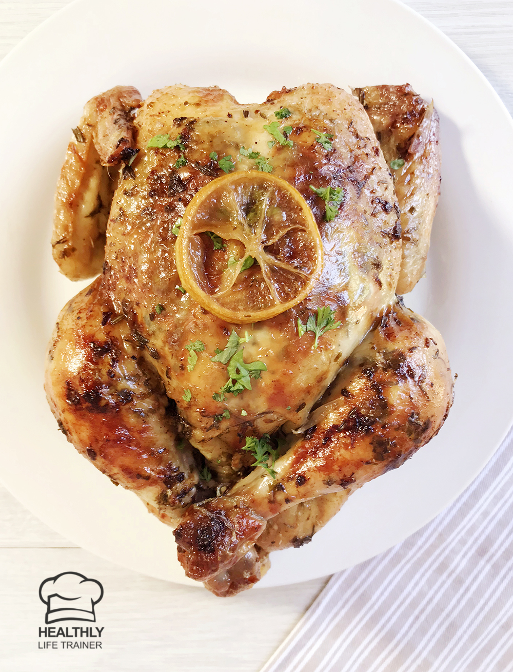 Roasted Chicken With Herbs And Butter