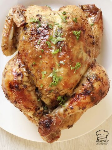 Roasted Chicken With Herbs And Butter