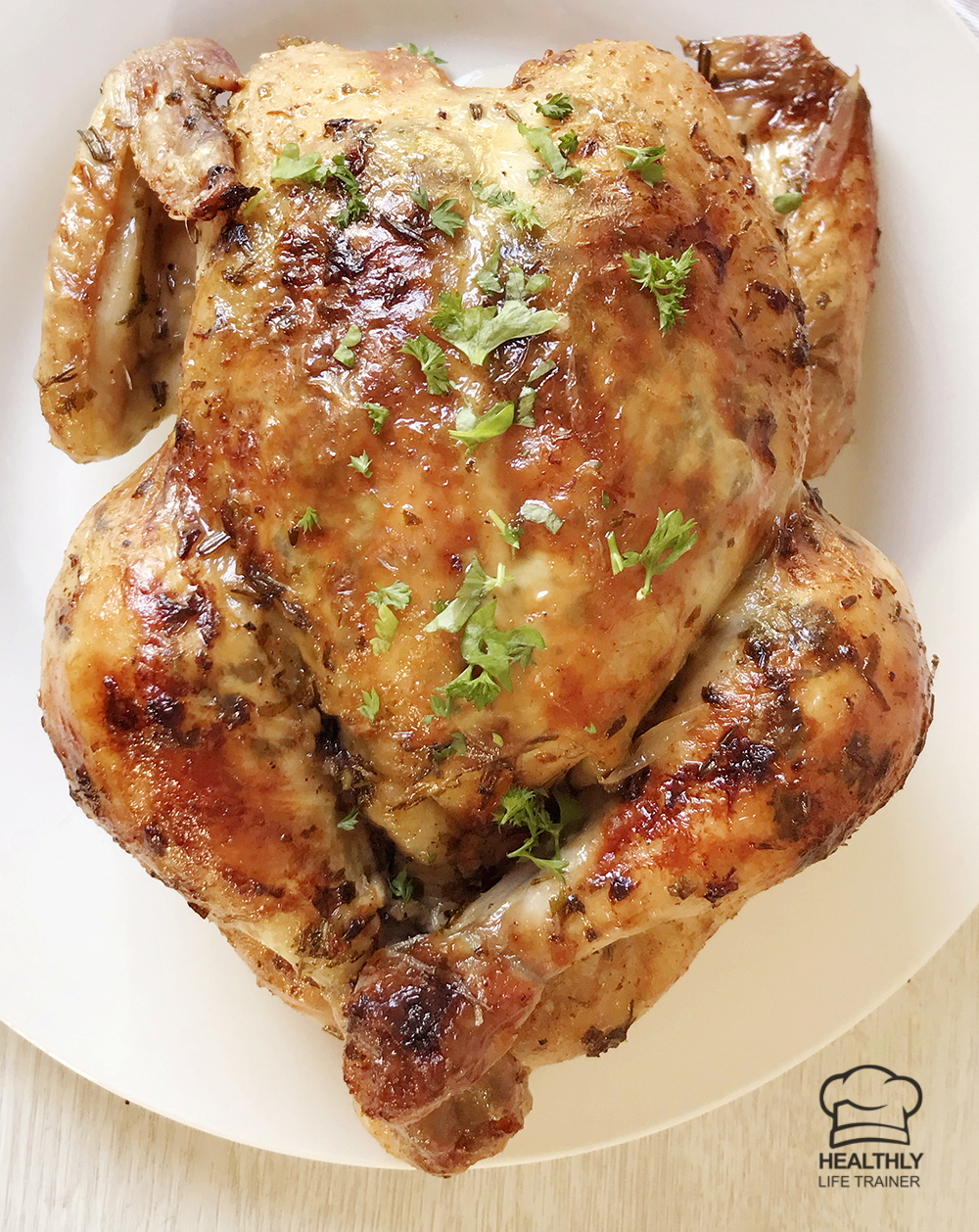 Roasted Chicken With Herbs And Butter