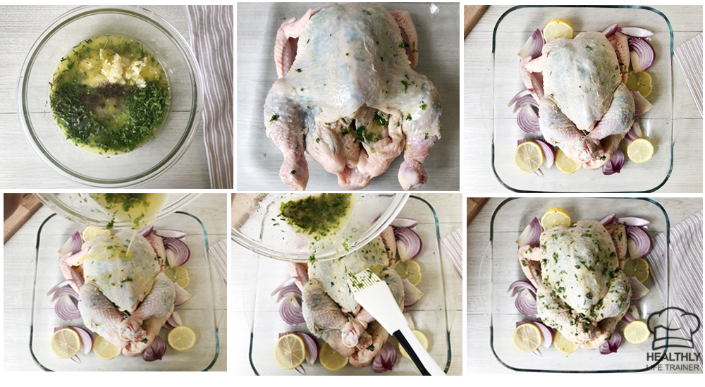 How to roast a chicken step by step
