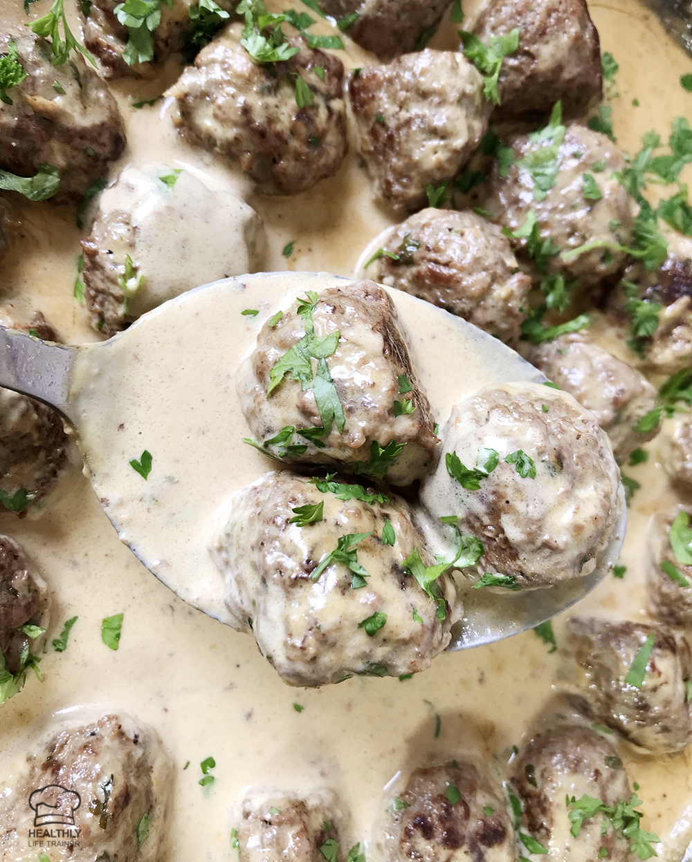 Easy Meatballs In Brown Gravy