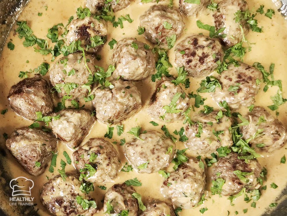 Easy Meatballs In Brown Gravy