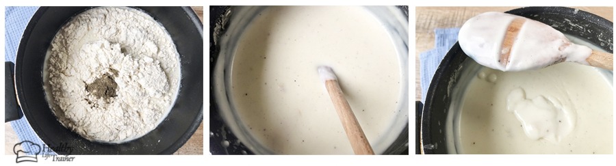 How to make the bechamel