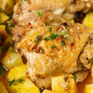 One Pan Chicken And Potatoes Recipe