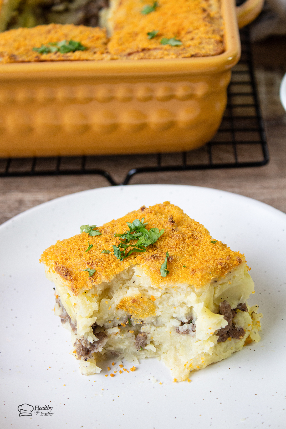 Beef And Mashed Potato Casserole