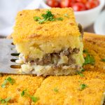 Beef And Mashed Potato Casserole