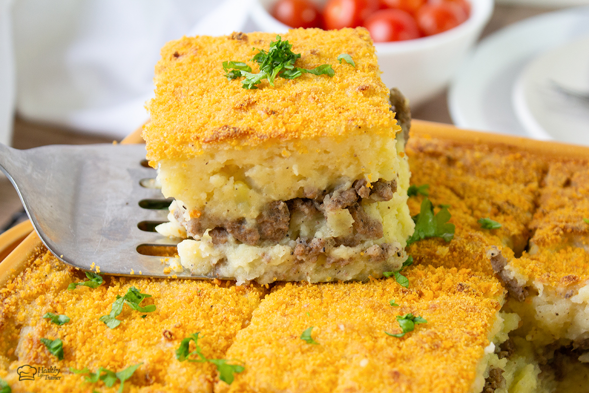 Ground Beef And Mashed Potato Casserole