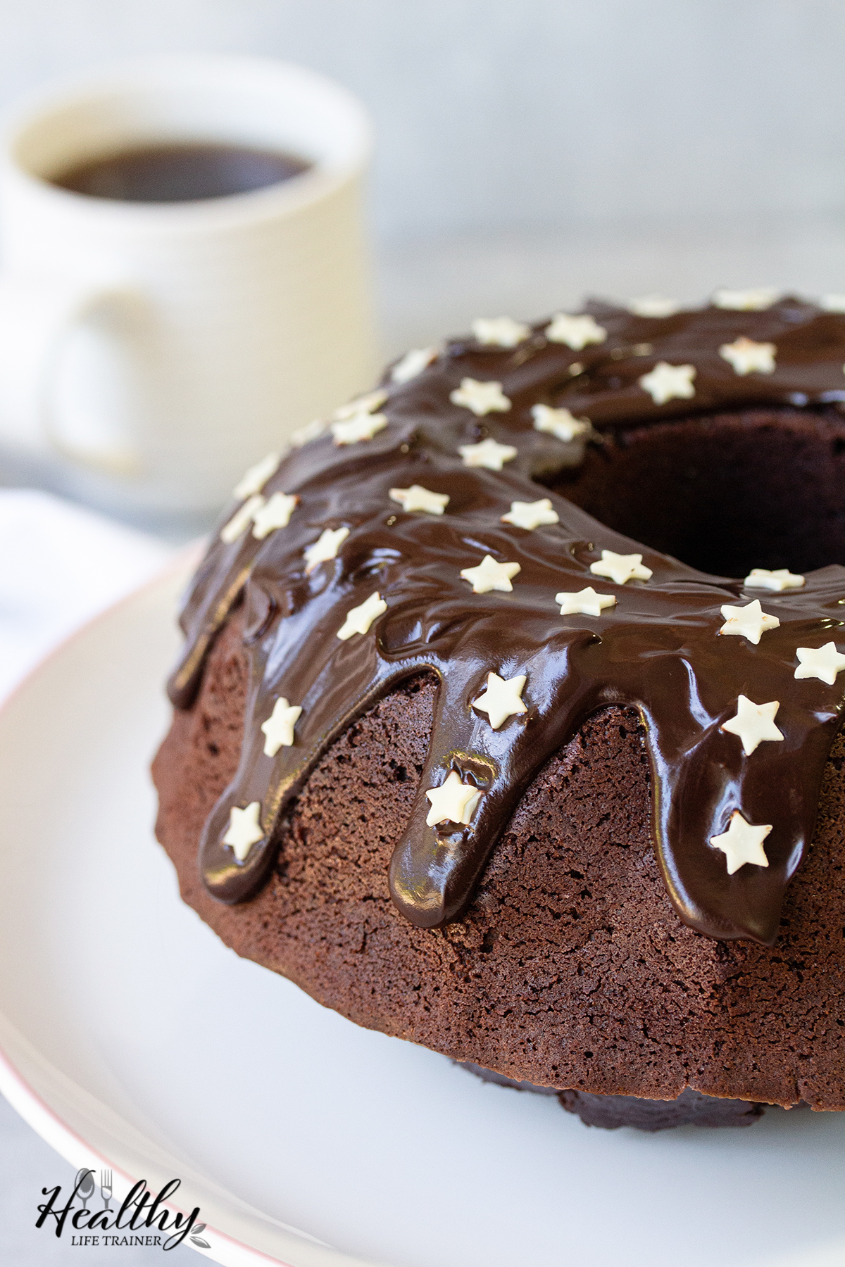 Moist Chocolate Sour Cream Bundt Cake