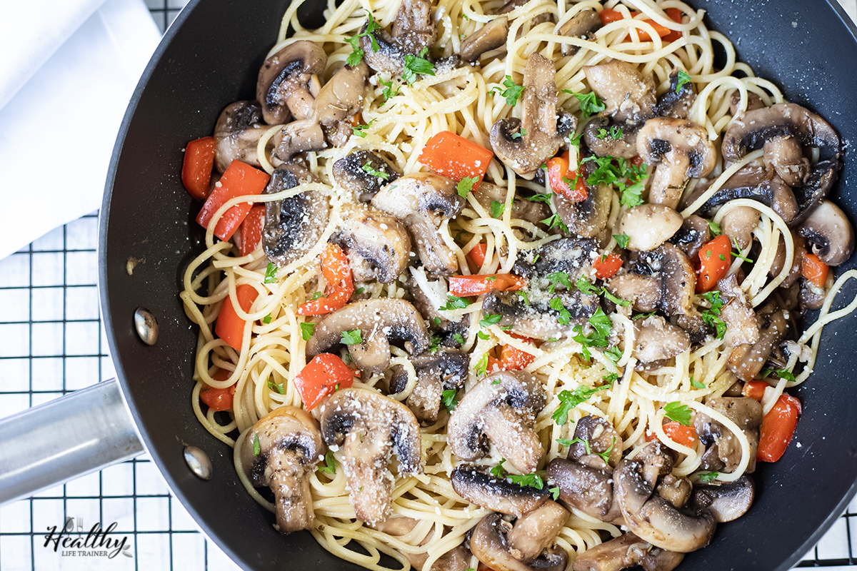 cheesy Mushroom Pasta Recipe