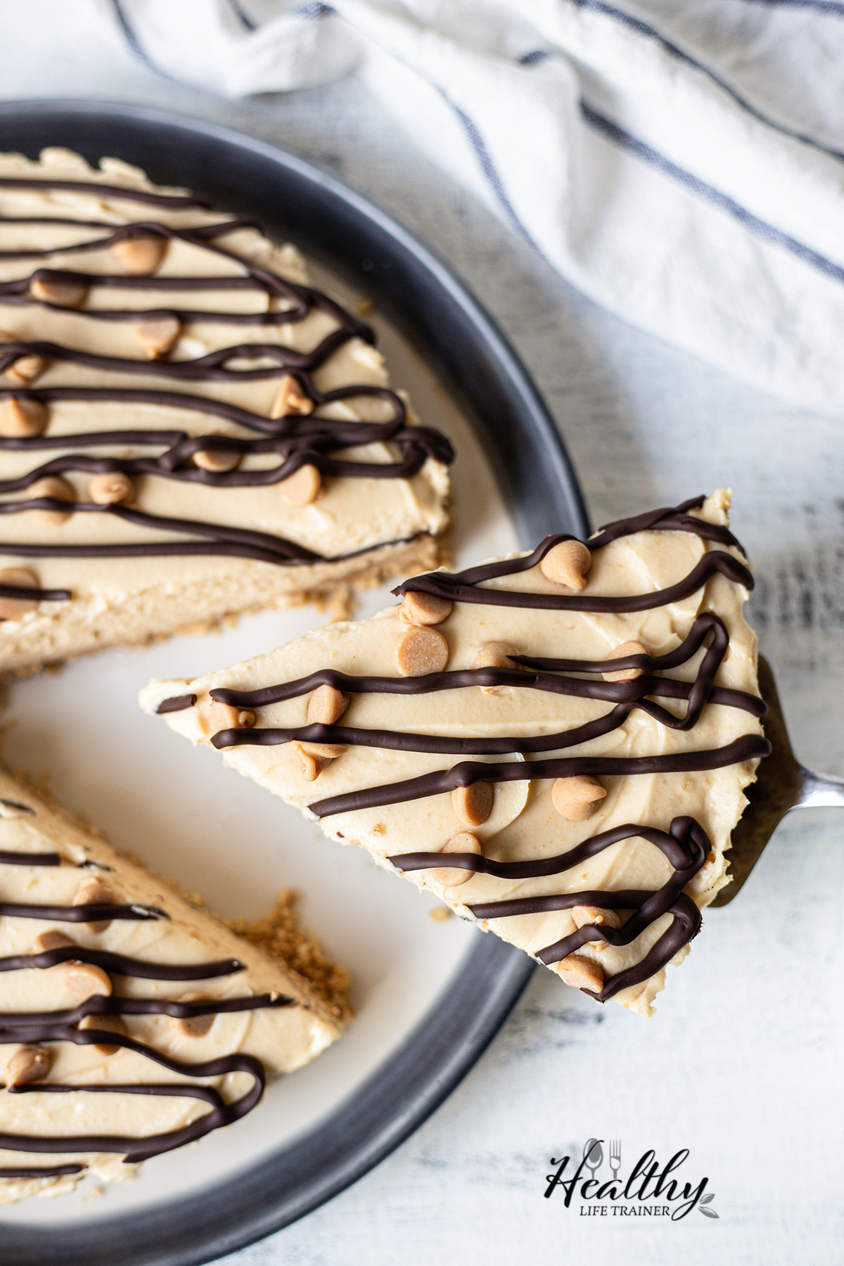 Old Fashioned Peanut Butter Pie (No Bake).