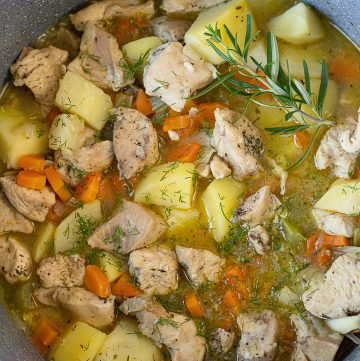 Chicken Stew With Veggies