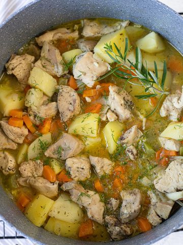 Chicken Stew With Veggies