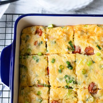 Crustless Quiche Recipe With Salmon And Eggs