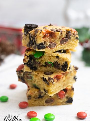 Christmas Blondies