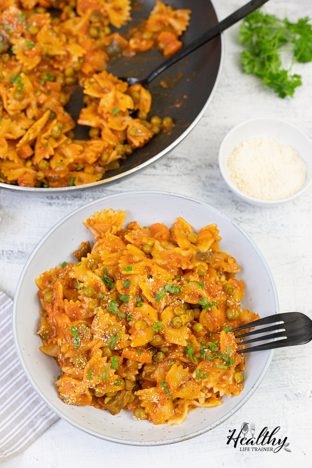 Healthy Pasta With Mixed Vegetables Recipe