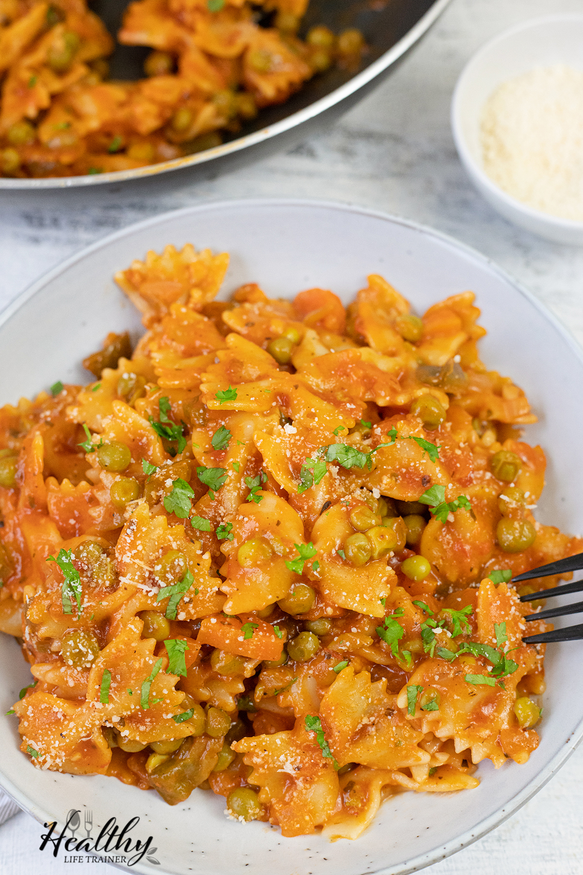 Healthy Pasta With Veggies Recipe