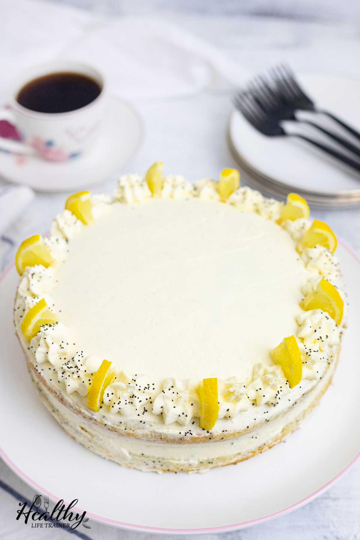 Easy Lemon Birthday Cake Recipe