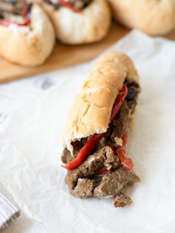 Philly Cheesesteak Sandwich