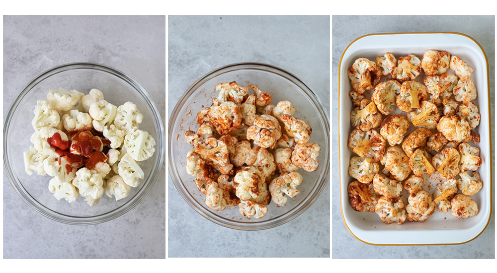 How to make Spicy Roasted Cauliflower