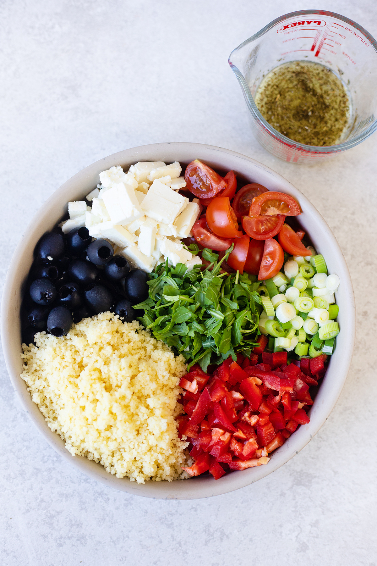 Easy Summer Couscous Salad With Vegetables