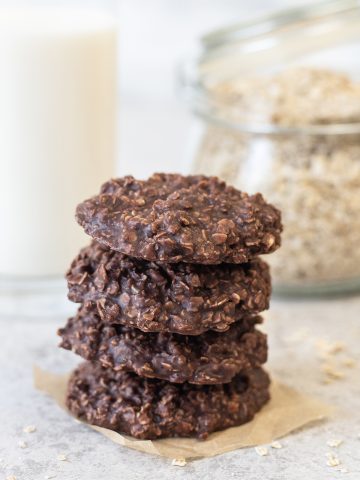 No-Bake Chocolate Oatmeal Cookies