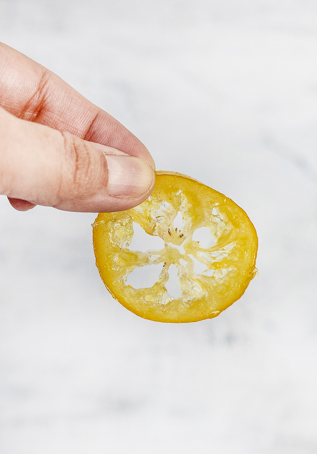 one slice of Candied Lemon