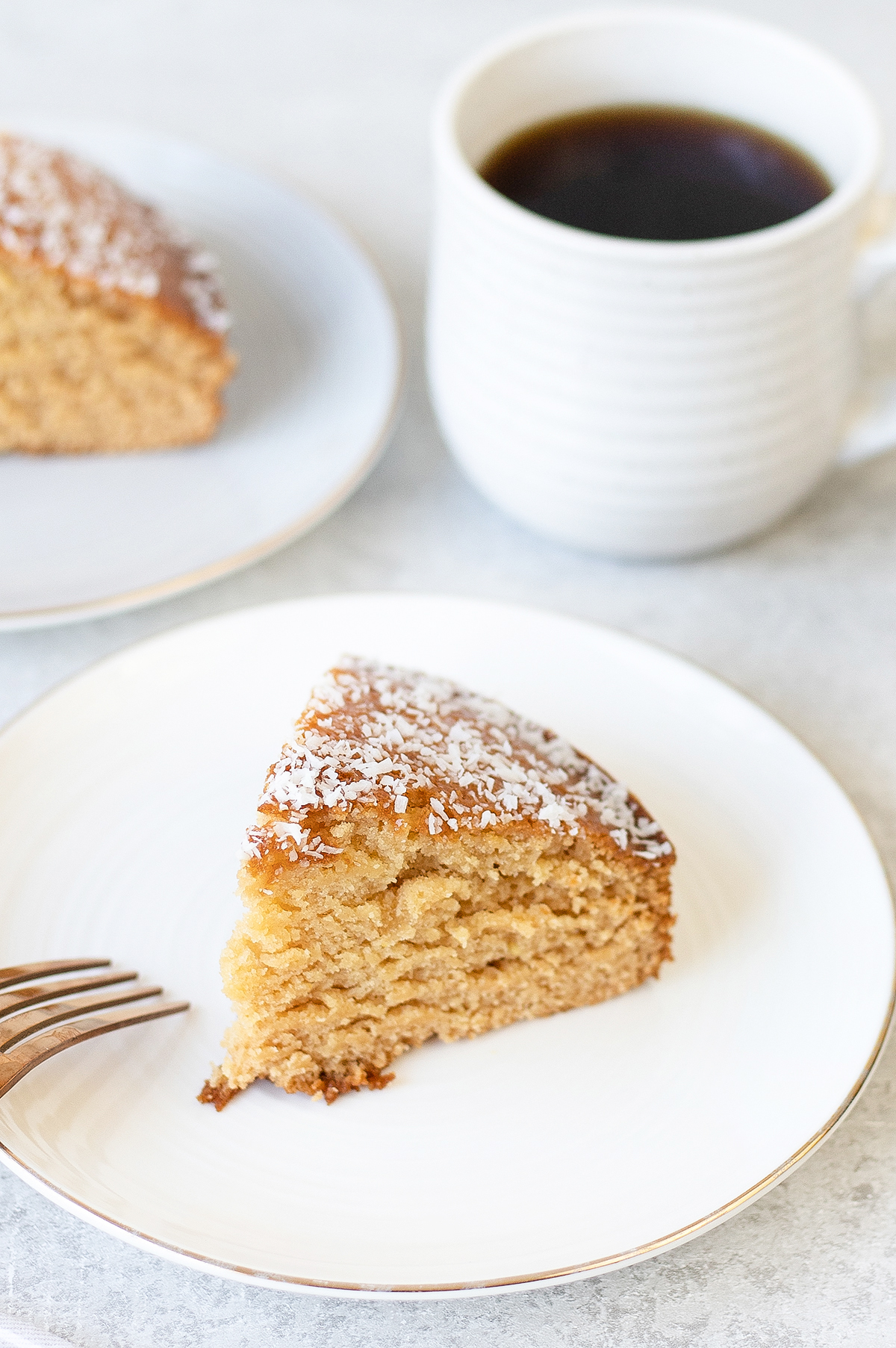 Golden Syrup Cake is a moist sponge cake made with golden syrup