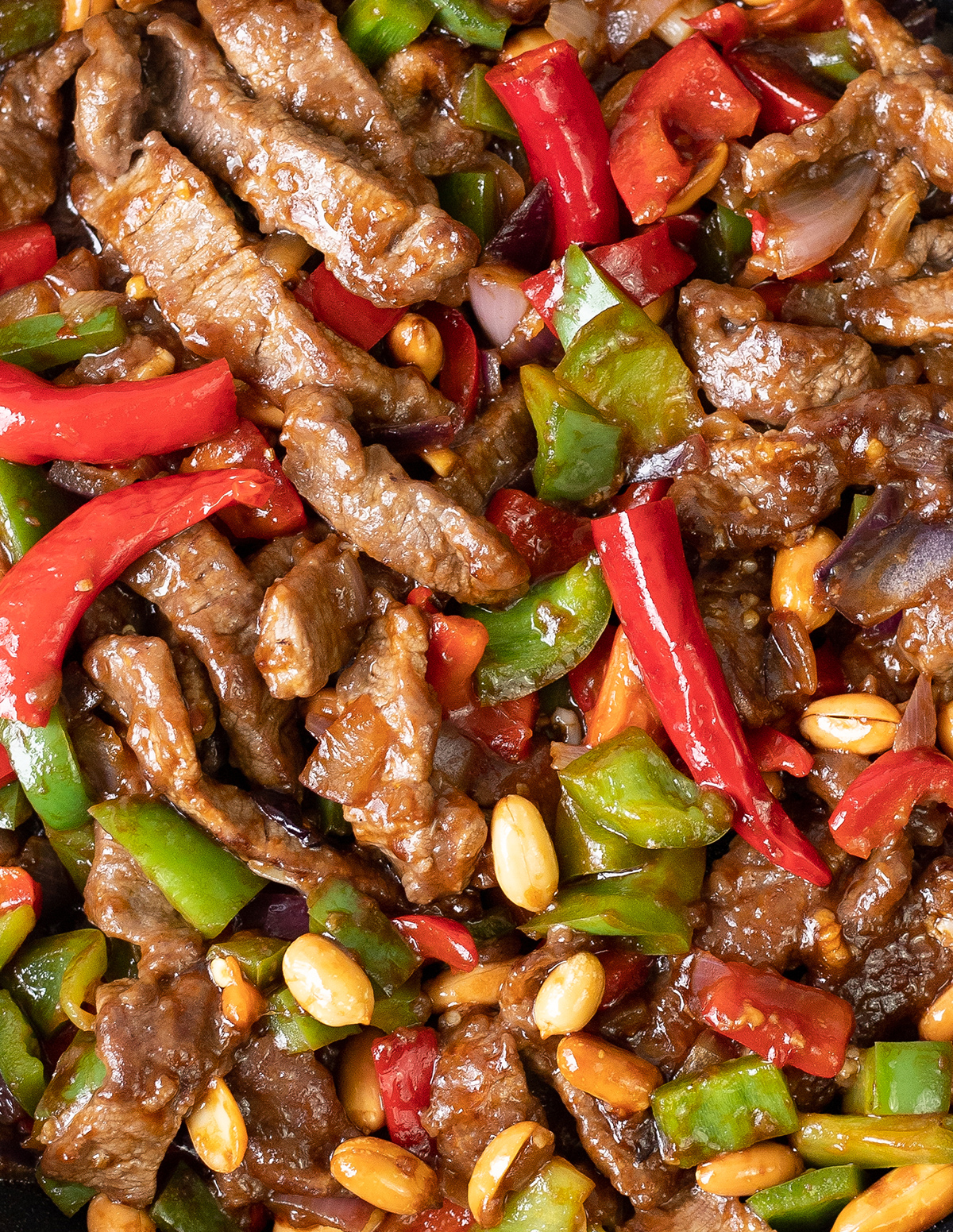 easy Kung Pao Beef is a Chinese stir fry recipe