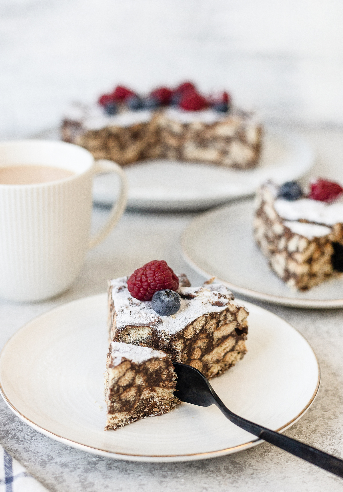 Lazy Cake is a delicious and easy dessert