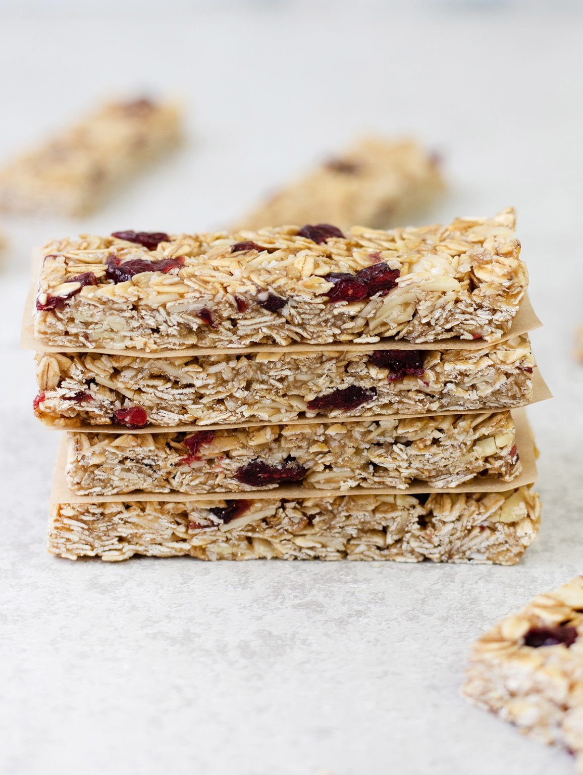 Homemade Oat and Honey Granola Bars (Easy & Chewy) - Healthy Life Trainer