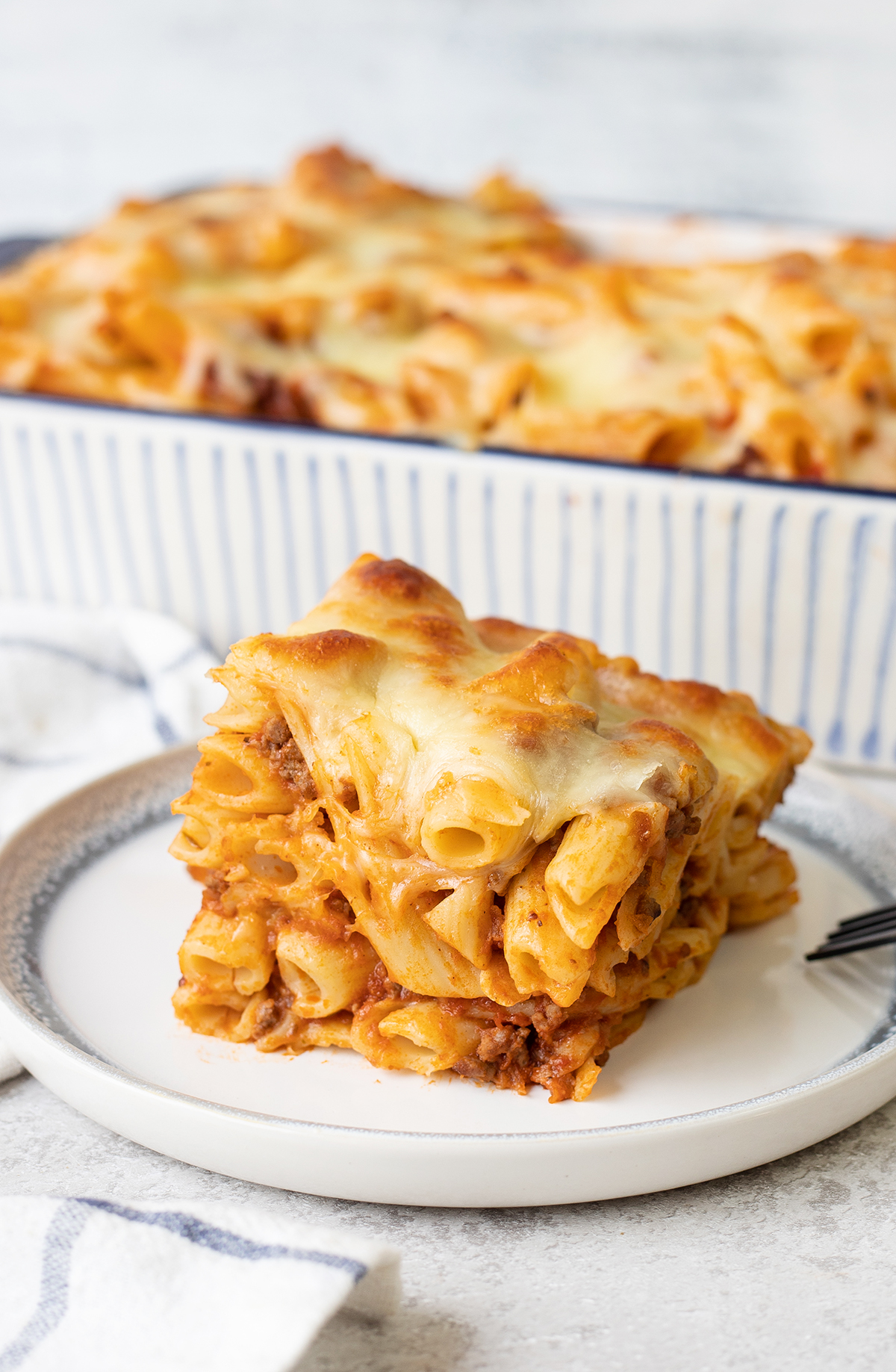 Pasta al Forno is a classic Italian baked pasta dish.