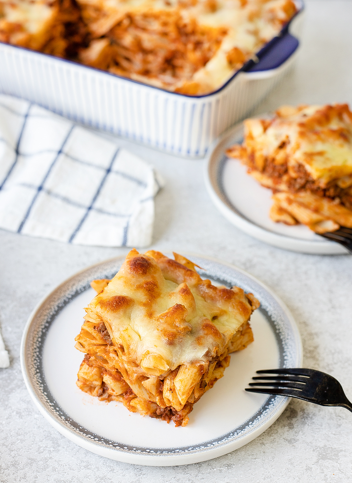 Pasta al Forno is a classic Italian baked pasta dish.