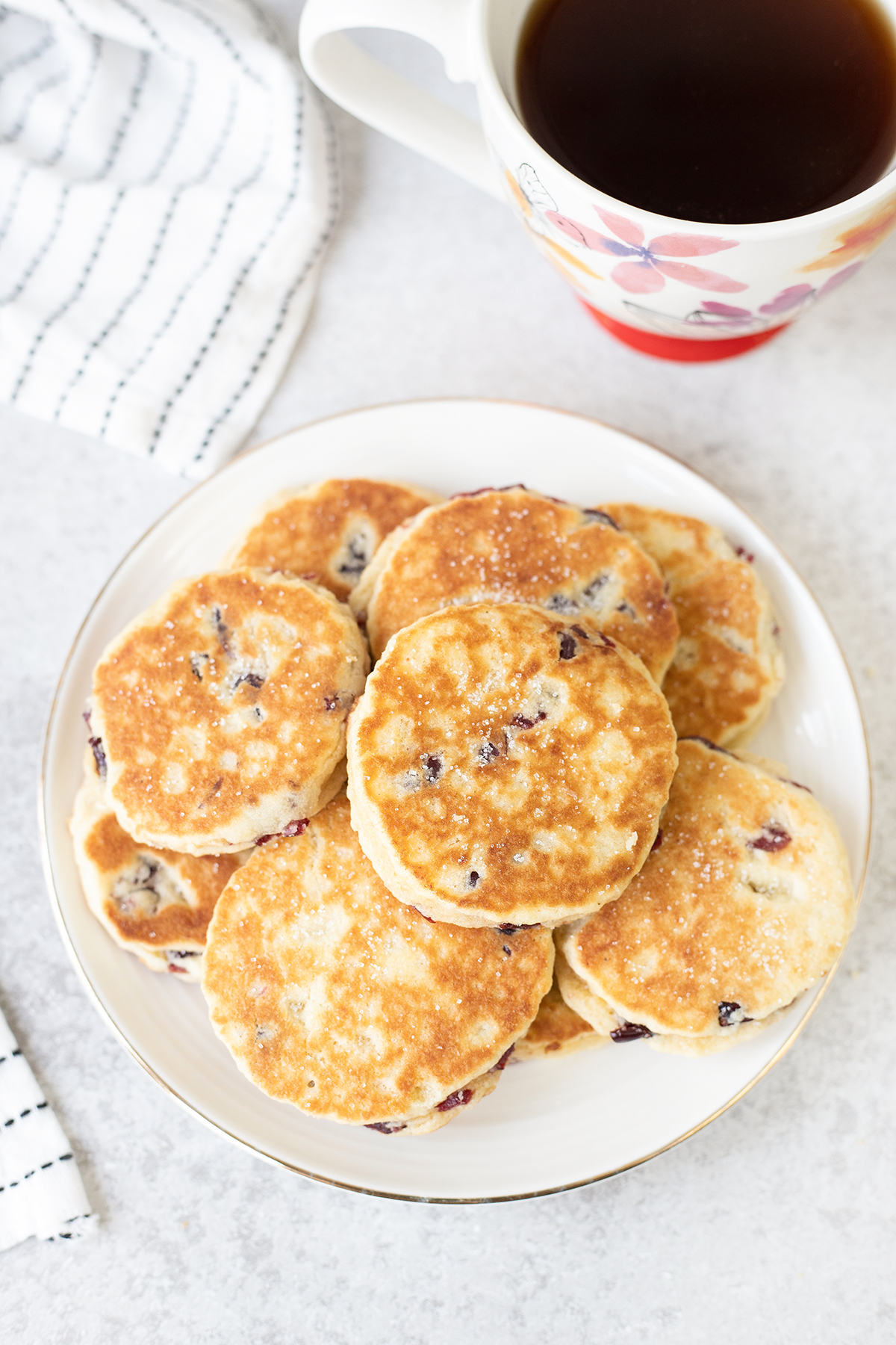 Welsh Cakes in a plate