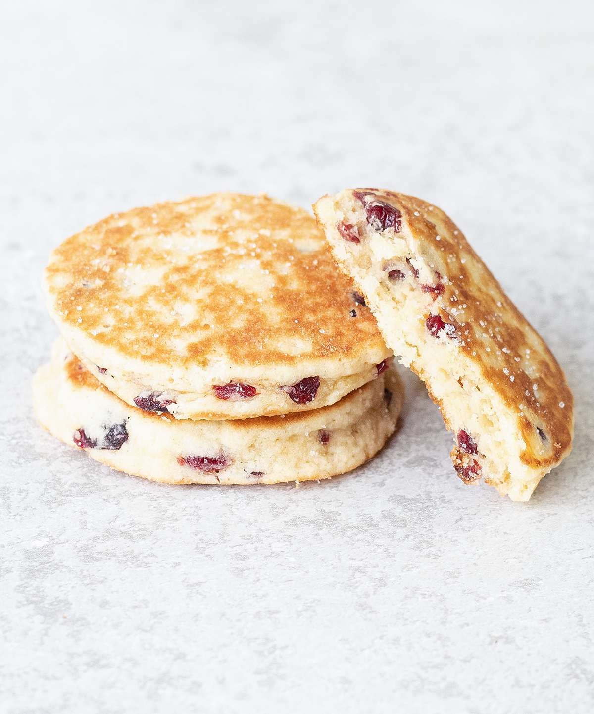 Welsh Cookie cut into halves