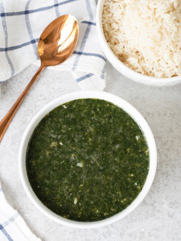 Molokhia Stew (The Green Soup)