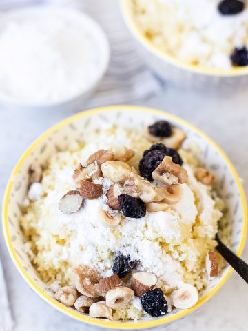 Sweet Couscous - Easy Dessert Recipe