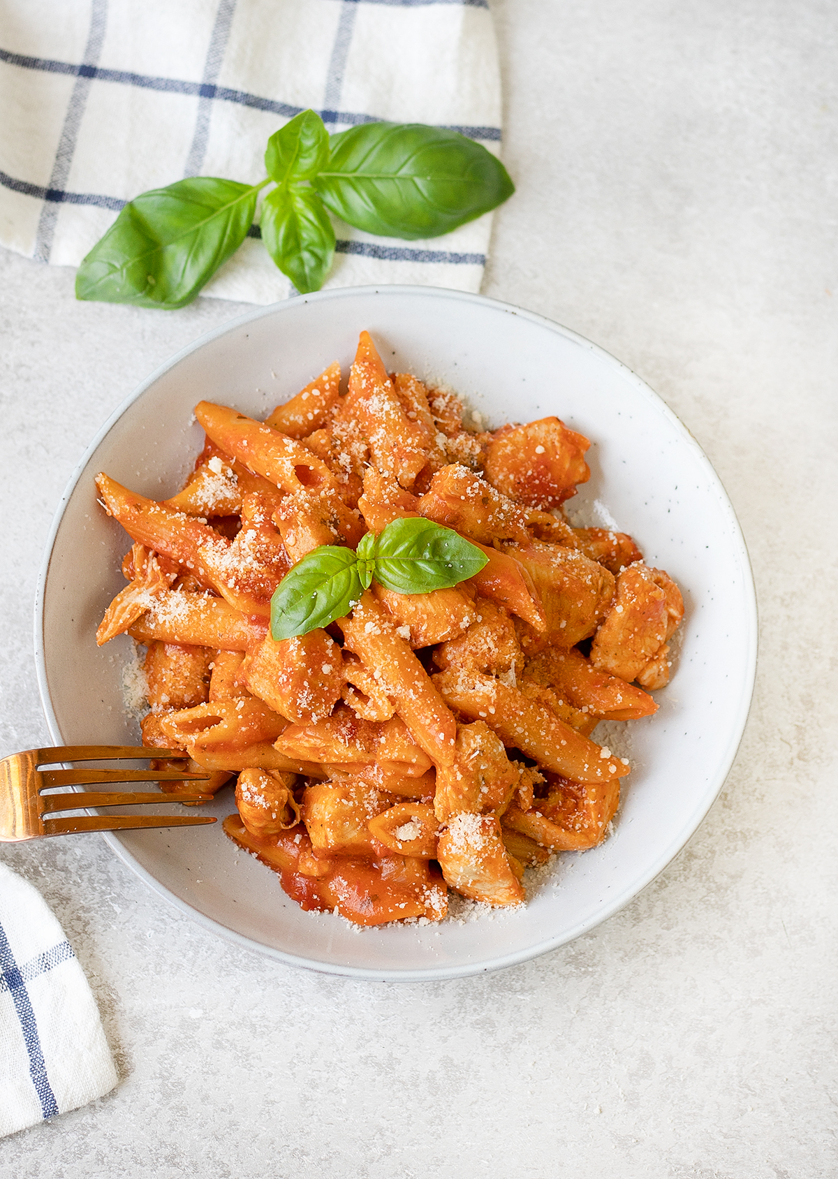 Chicken Arrabbiata Pasta